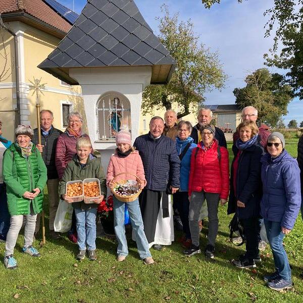 Teilnehmer beim Erber-Marterl
