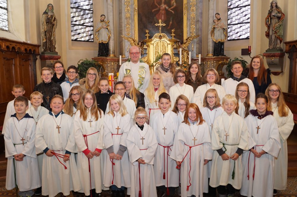 Ministrantenaufnahme