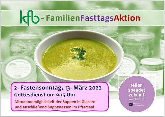 2. Fastensonntag - 13. März 2022